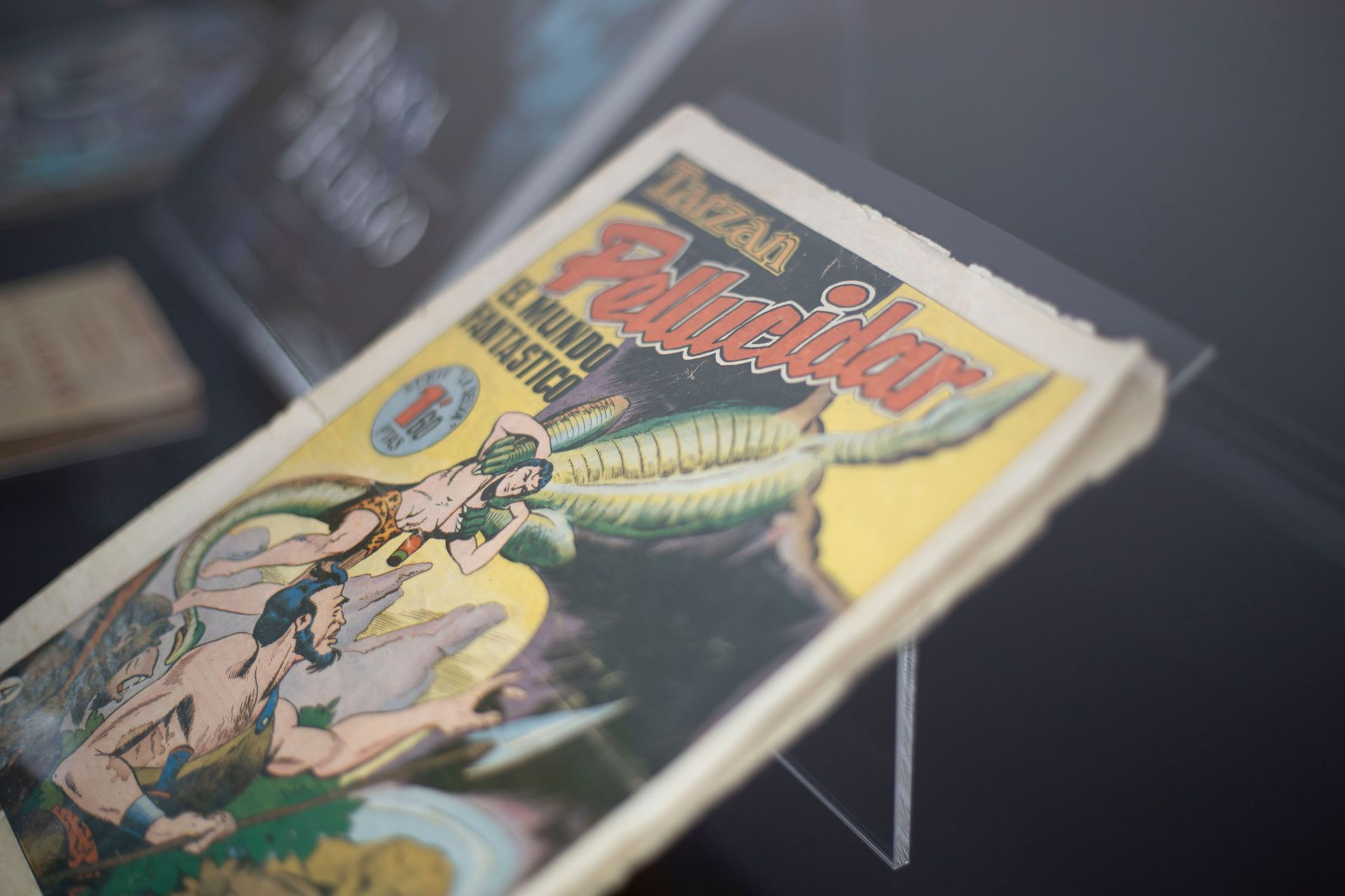 Foto seleccionada de galería Exposición temporal de la historia del cómic del centro PaleoMágina, en Bedmar